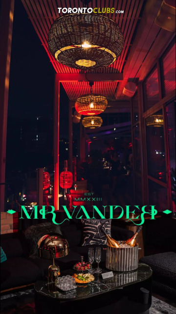 Clubs in Toronto Mr Vander