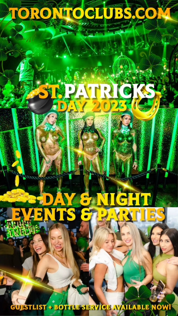 TORONTO ST. PATRICK'S DAY 2023 EVENTS & PARTIES
