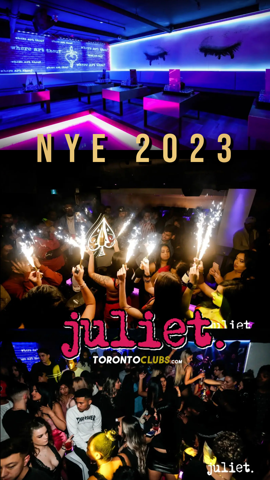 Call Her Juliet Toronto New Years Eve Event 2023