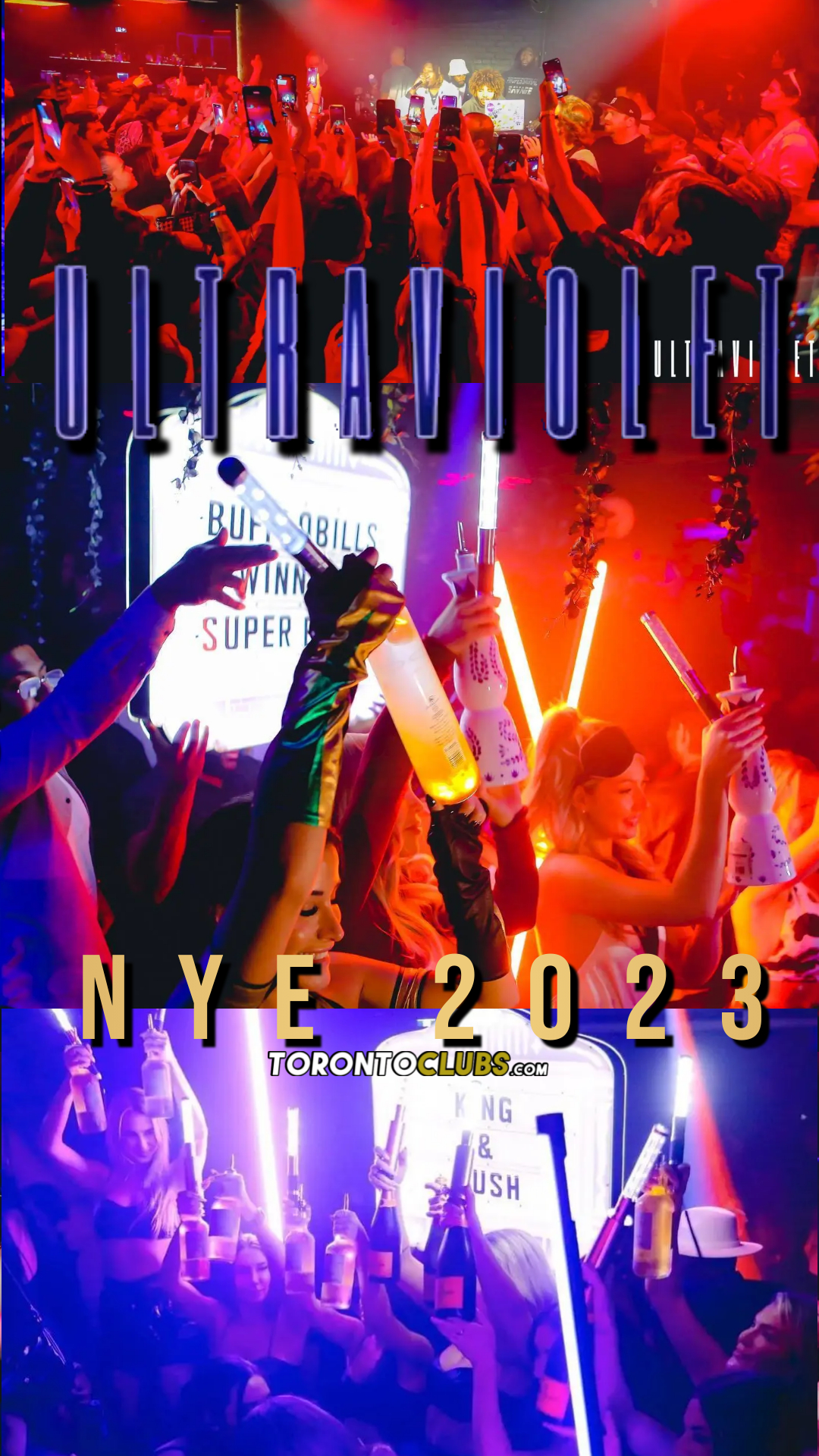 UltraViolet Toronto New Years Eve Event 2023