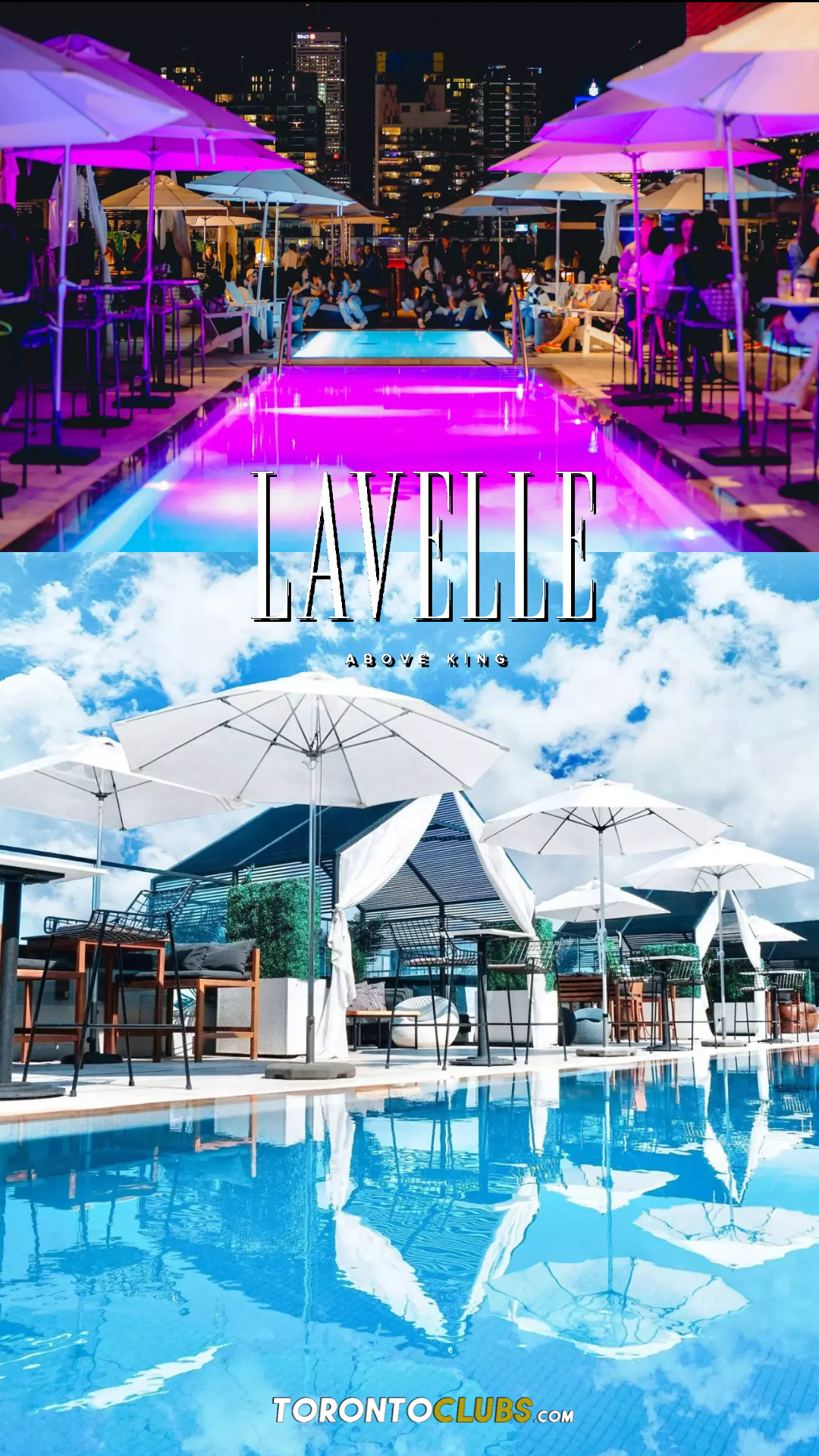 Lavelle Toronto Rooftop Pool Best Clubs in Toronto