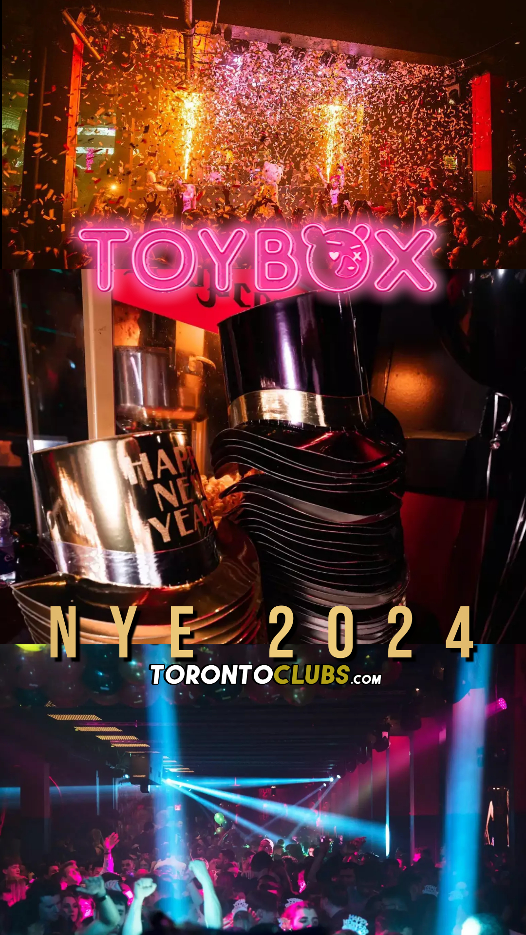 Toybox Toronto New Years Eve Event 2024